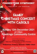 FHOS Xmas Concert Poster 12th December 2021
